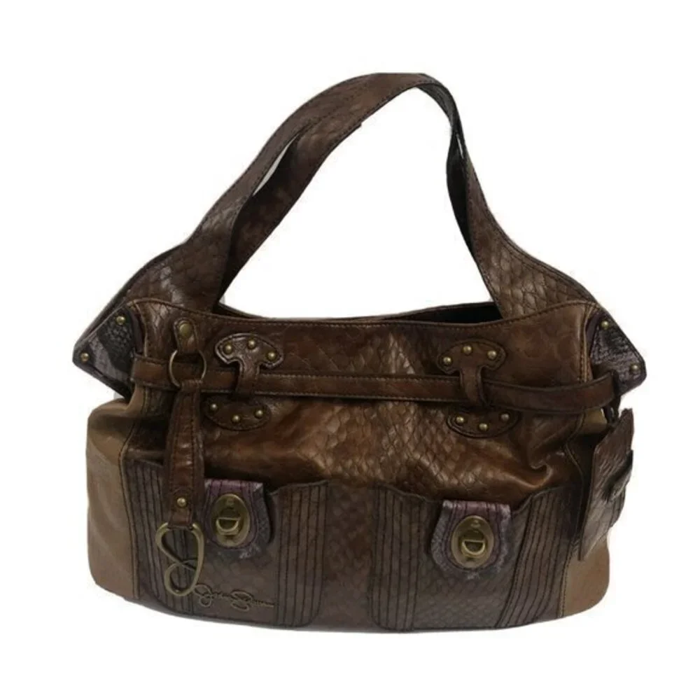 Jessica Simpson Handbag Shoulderbag Brown large